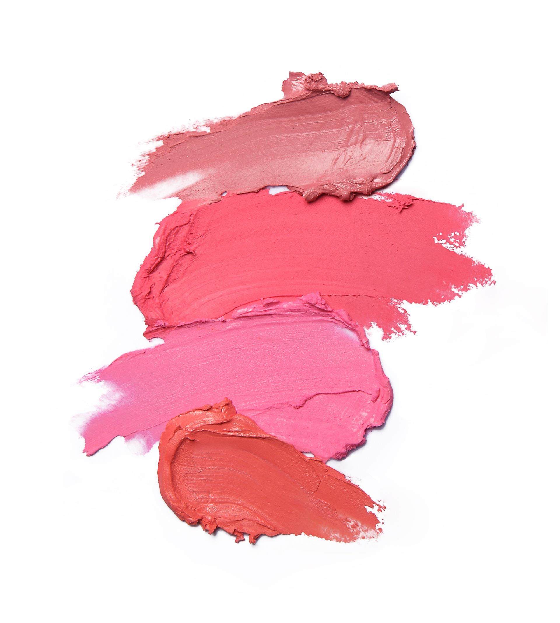 various lipstick colours