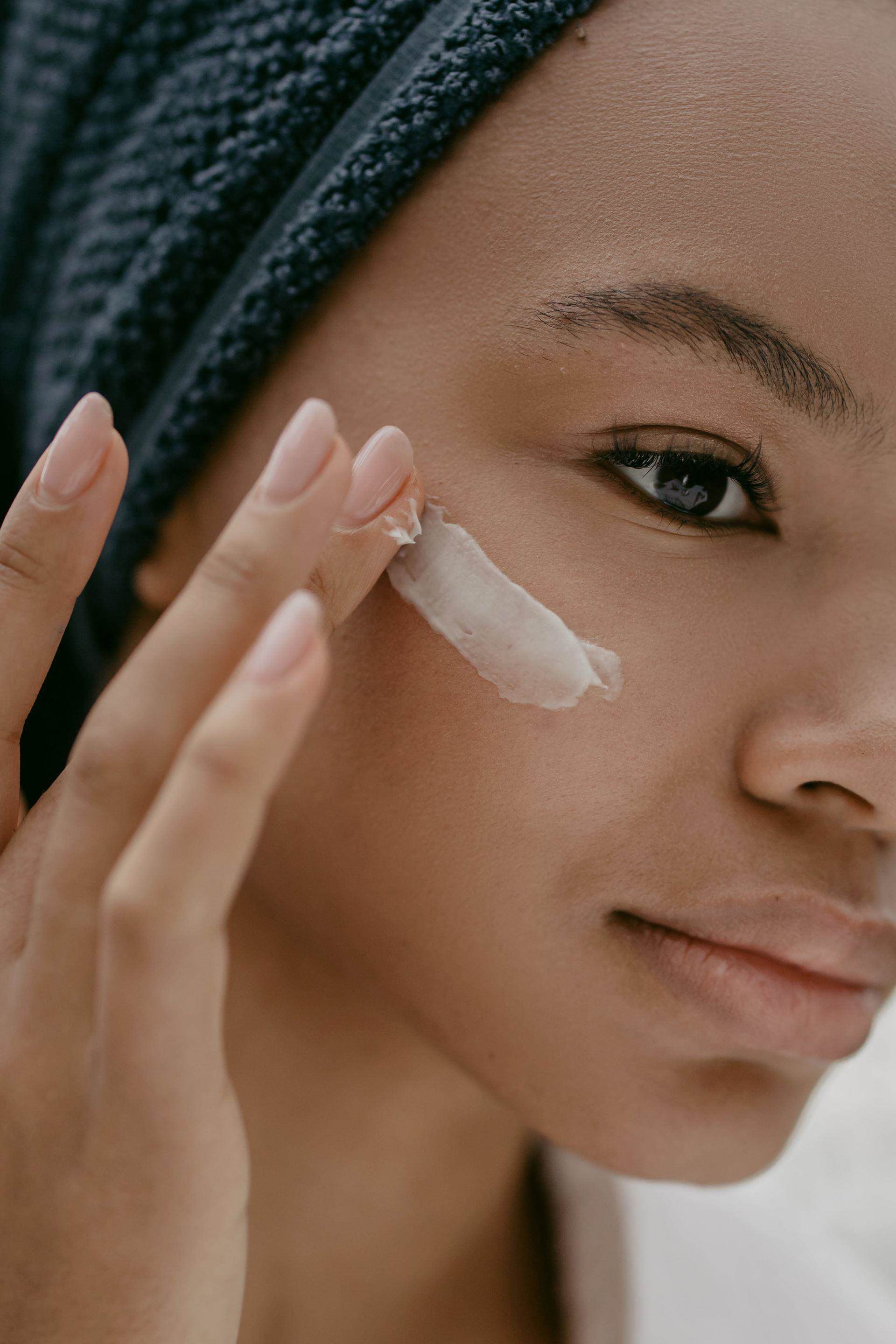 Skin care prejuvenation on female