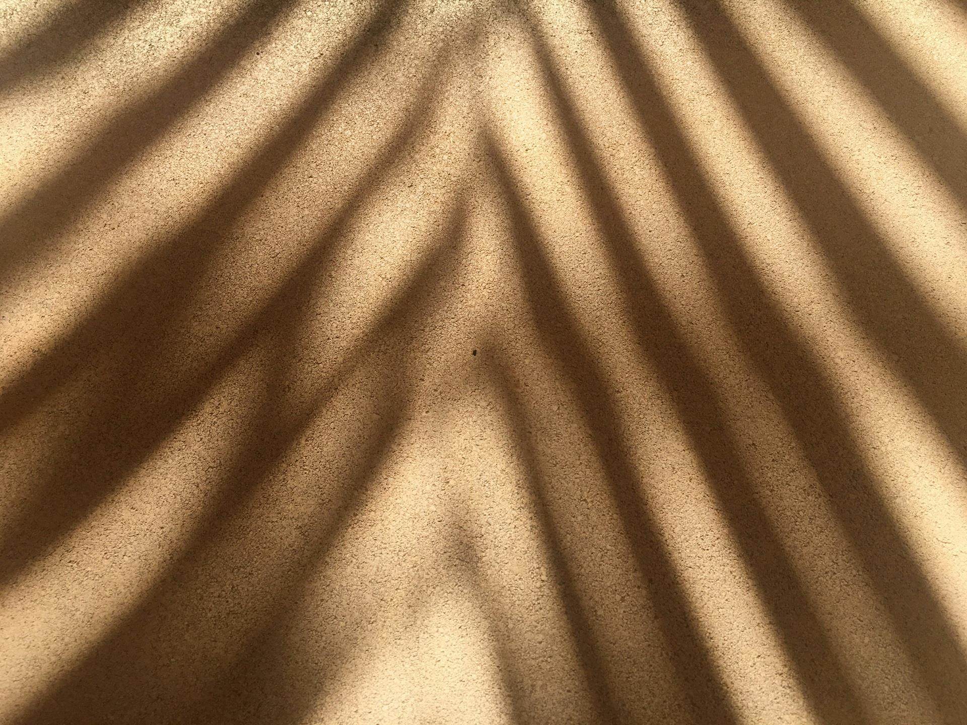 sun rays on wall